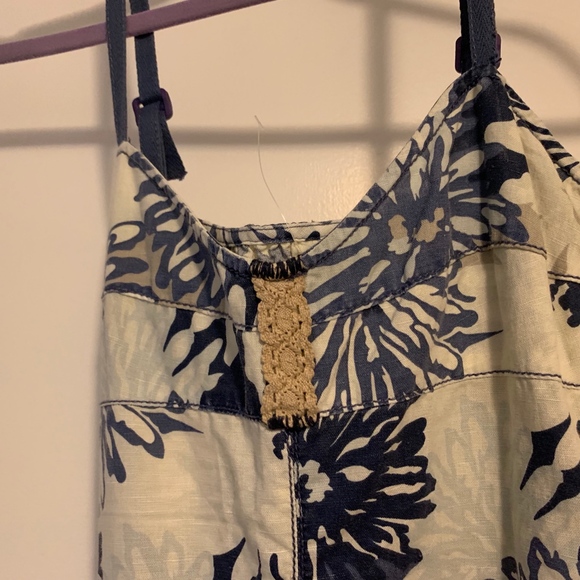 Free People Linen Spaghetti Strap Sundress - 4 - Picture 4 of 10